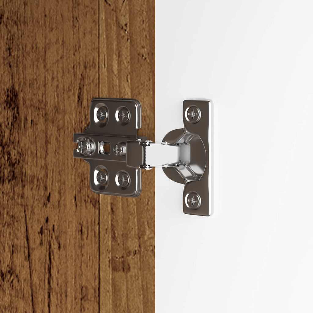 Ντουλάπα νιπτήρα μπάνιου με ράφι Παλιό Ξύλο 60 x 30 x 60 cm