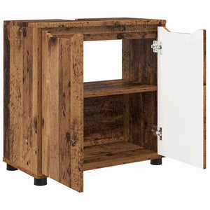 Ντουλάπα νιπτήρα μπάνιου Παλιό Ξύλο 60 x 30 x 60 cm