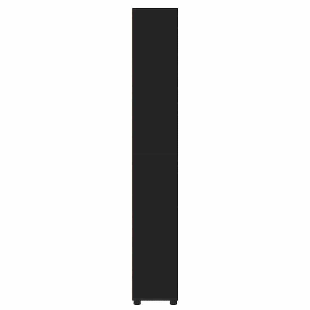 Ντουλάπι Μπάνιου Μαύρο 30,5 x 30 x 195 εκ Επεξεργασμένο ξύλο - Pakobazaar