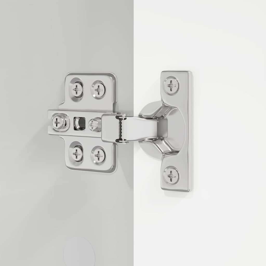 Ντουλάπι Μπάνιου Υψηλής γυαλάδας λευκό 30,5 x 30 x 195 εκ - Pakobazaar