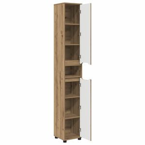 Ντουλάπι Μπάνιου με ράφι Artisan Oak 30,5 x 30 x 195 εκ - Pakobazaar