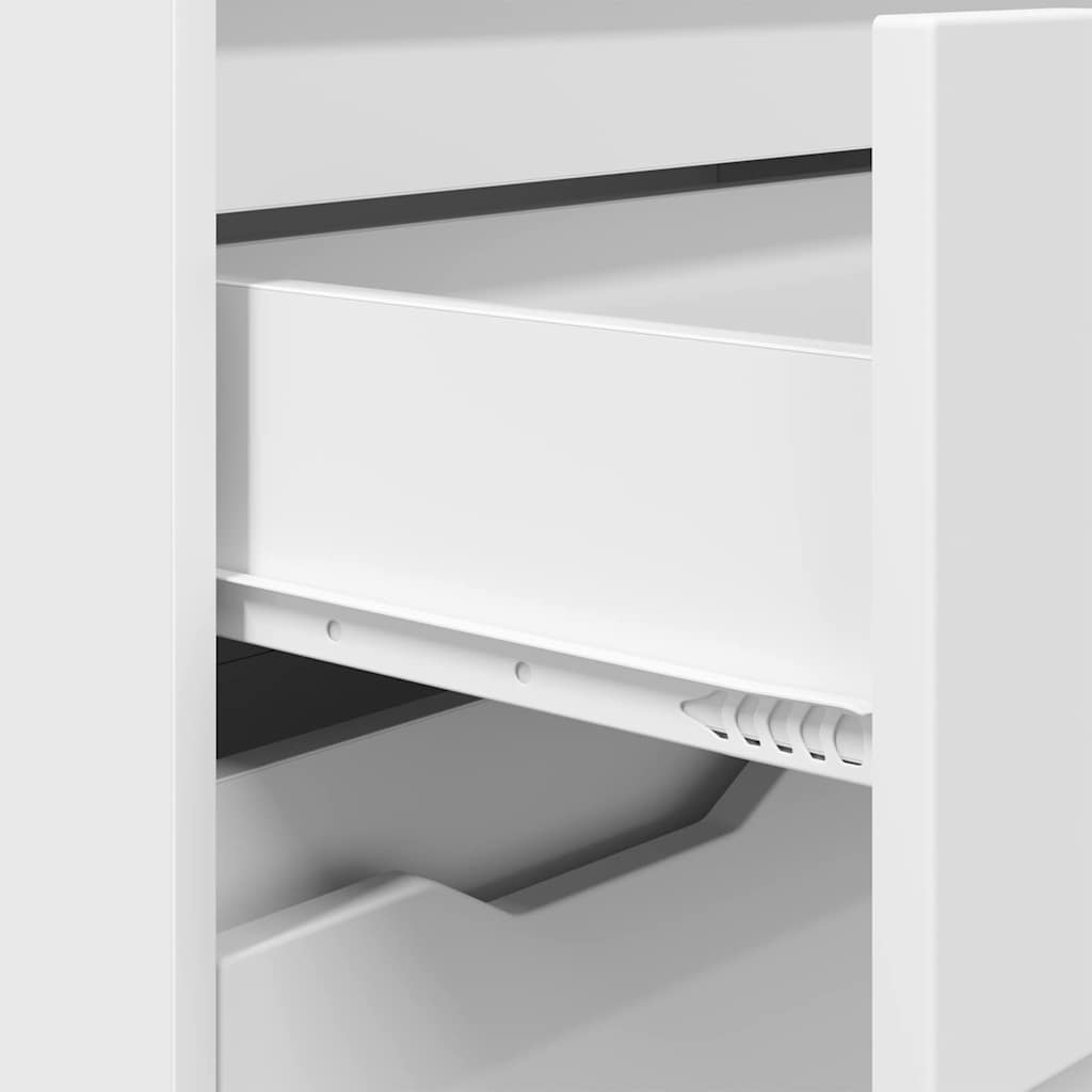 Ντουλάπι Μπάνιου Λευκό 72,5 x 36,5 x 100 εκ Επεξεργασμένο ξύλο - Pakobazaar