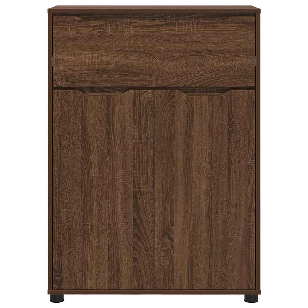 Ντουλάπι Μπάνιου με συρτάρι Καφέ δρυς 72,5 x 36,5 x 100 εκ