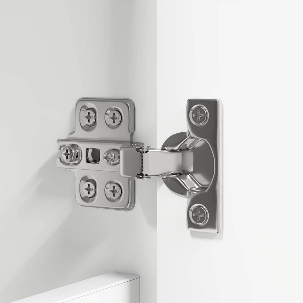 Καθρέφτης Ντουλάπα Μπάνιου με ράφι Λευκό 60 x 20 x 60 cm - Pakobazaar