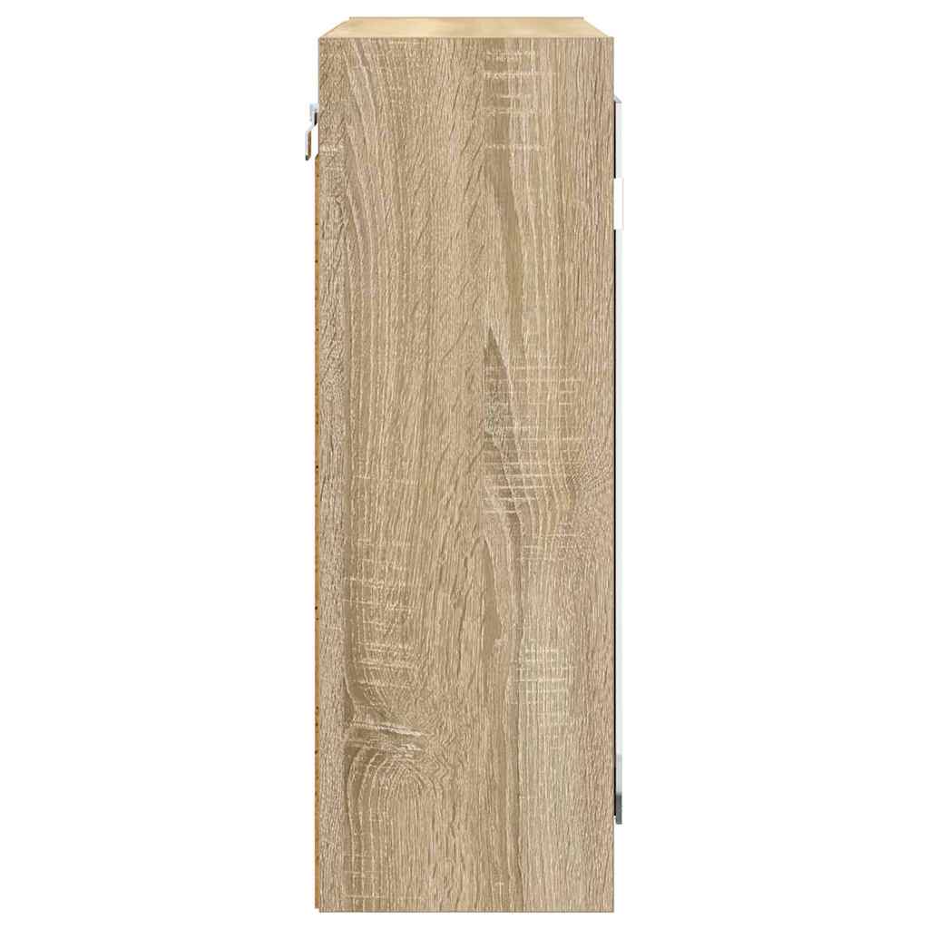 Καθρέφτης Ντουλάπα Μπάνιου με ράφι Δρύς Sonoma 60 x 20 x 60 cm - Pakobazaar