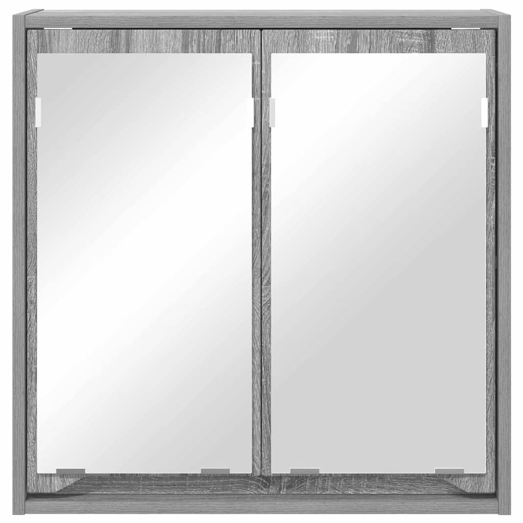 Καθρέφτης Ντουλάπα Μπάνιου Γκρίζο Σονομα 60 x 20 x 60 cm