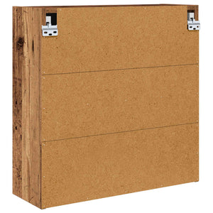 Καθρέφτης Ντουλάπα Μπάνιου Παλιό Ξύλο 60 x 20 x 60 cm - Pakobazaar