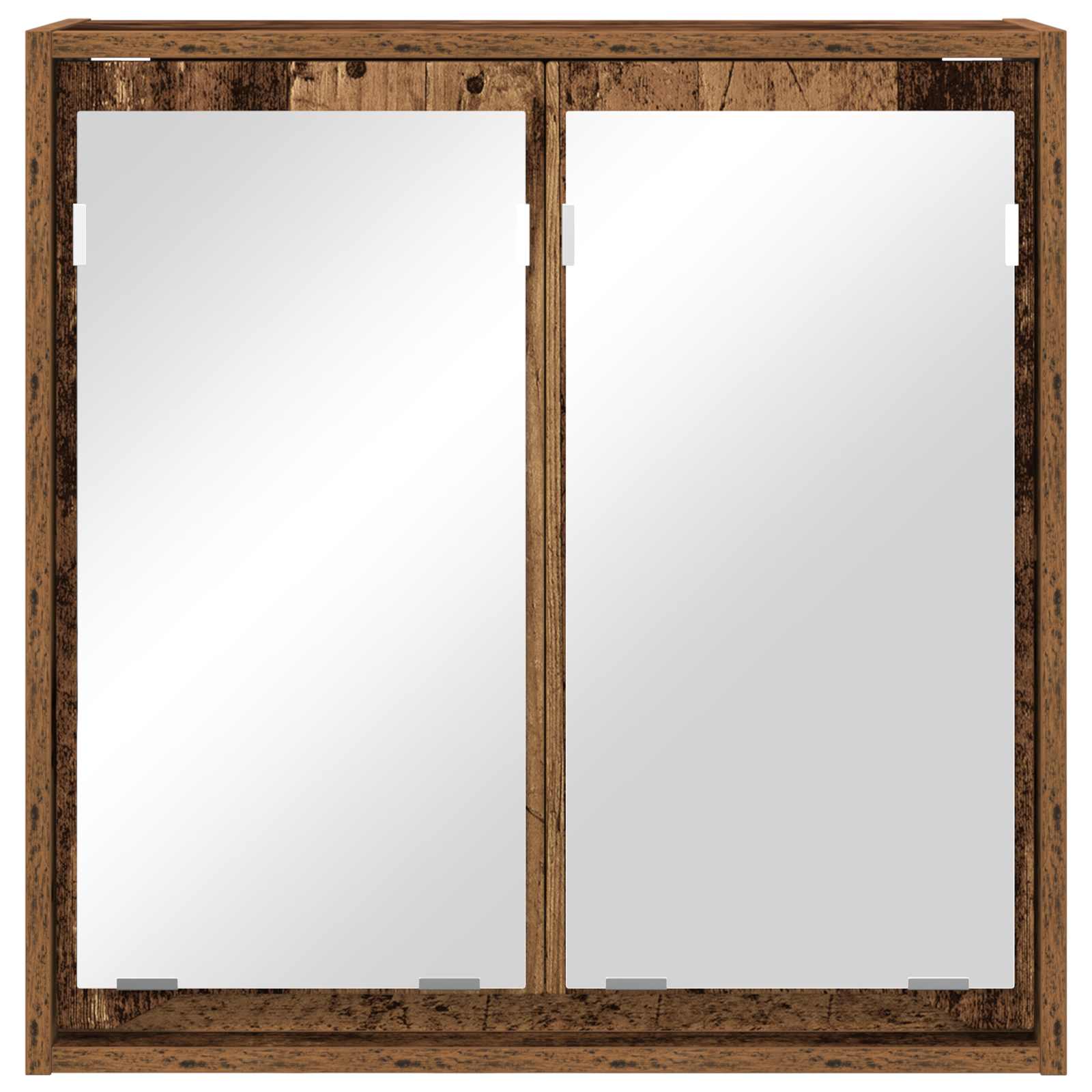 Καθρέφτης Ντουλάπα Μπάνιου Παλιό Ξύλο 60 x 20 x 60 cm - Pakobazaar