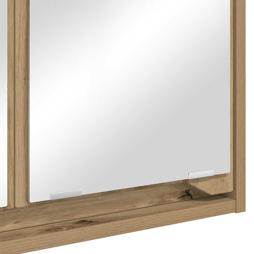 Καθρέφτης Ντουλάπα Μπάνιου με ράφι Artisan Oak 60 x 20 x 60 cm - Pakobazaar