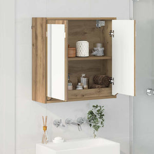 Καθρέφτης Ντουλάπα Μπάνιου Artisan Oak 60 x 20 x 60 cm - Pakobazaar