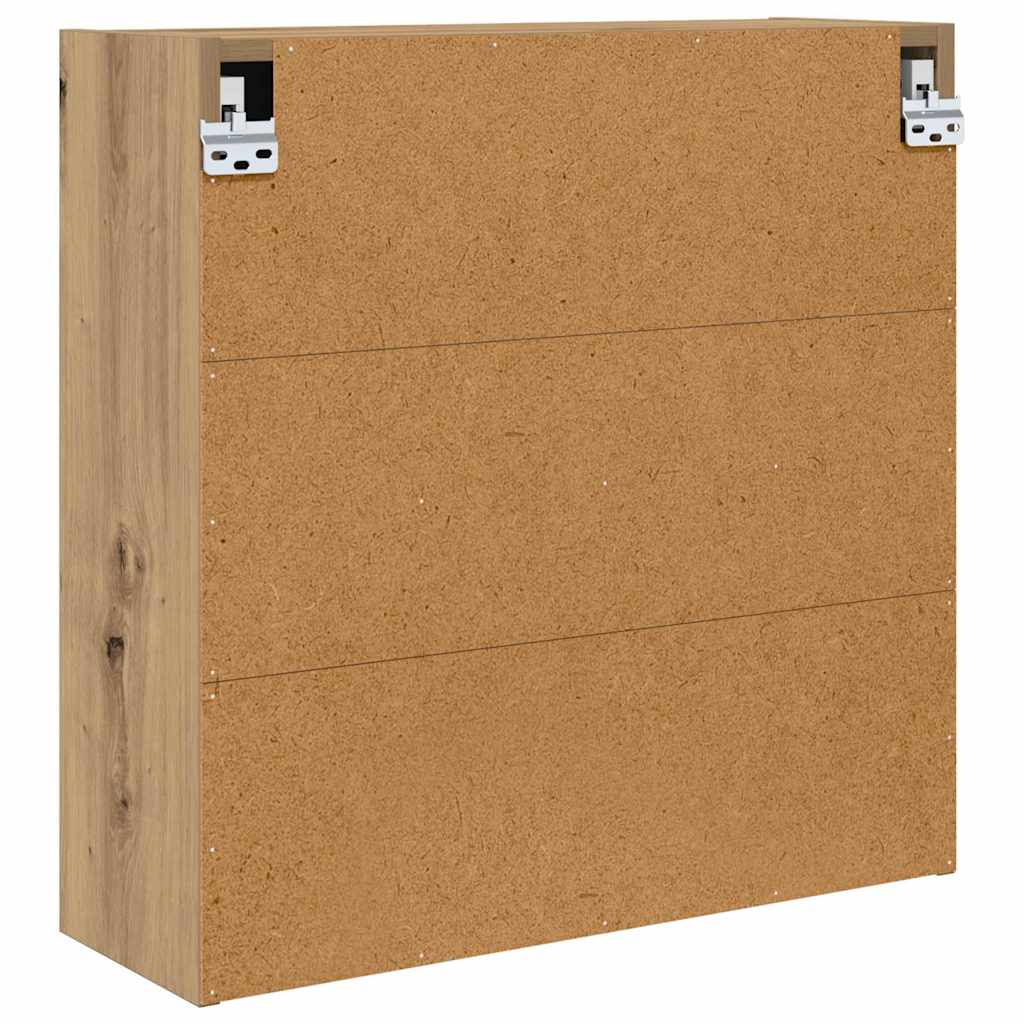 Καθρέφτης Ντουλάπα Μπάνιου με ράφι Artisan Oak 60 x 20 x 60 cm - Pakobazaar