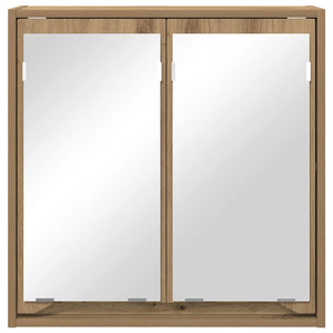 Καθρέφτης Ντουλάπα Μπάνιου Artisan Oak 60 x 20 x 60 cm - Pakobazaar