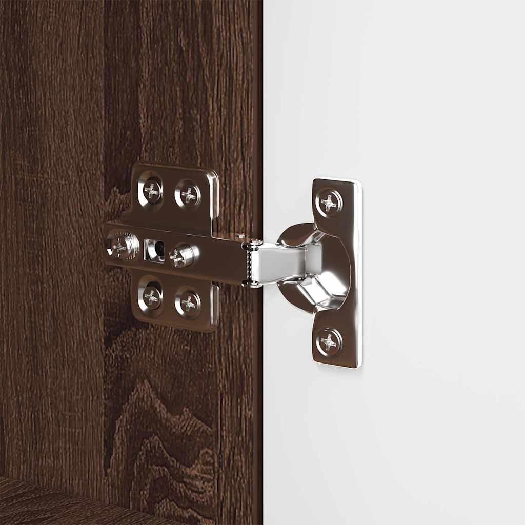 Πλαϊνό γραφείο Καφέ δρυς 100 x 30 x 65,6 Επεξεργασμένο ξύλο - Pakobazaar