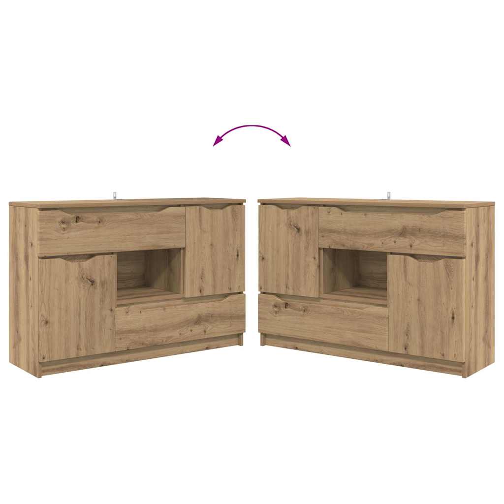 Πλαϊνό γραφείο Artisan Oak 100 x 30 x 65,6 Επεξεργασμένο ξύλο - Pakobazaar