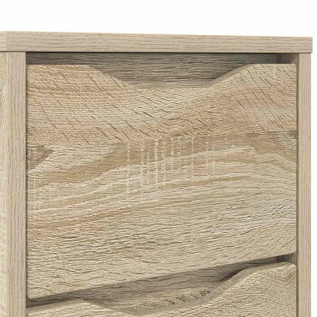 Κομοδίνα 2 pcs Δρύς Sonoma 30,5 x 30 x 43 εκ Επεξεργασμένο ξύλο