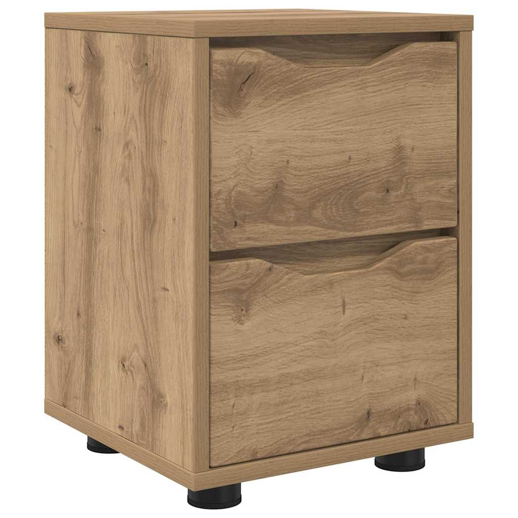 Κομοδίνο Artisan Oak 30,5 x 30 x 43 εκ Επεξεργασμένο ξύλο - Pakobazaar