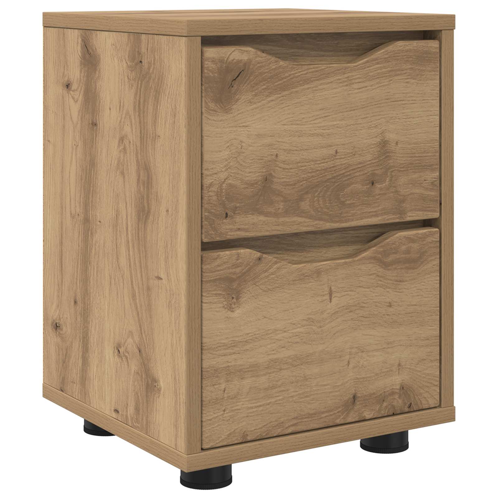 Κομοδίνο Artisan Oak 30,5 x 30 x 43 εκ Επεξεργασμένο ξύλο