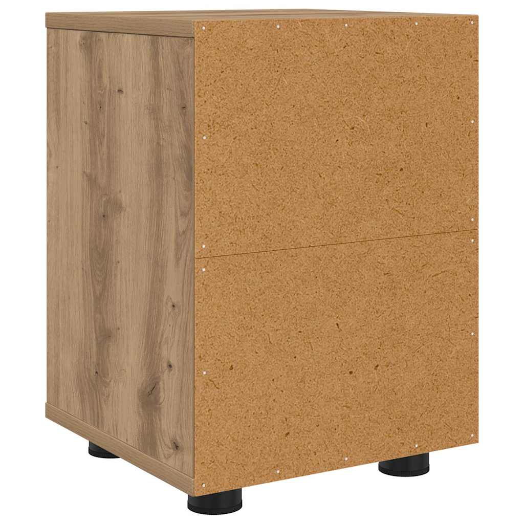 Κομοδίνο Artisan Oak 30,5 x 30 x 43 εκ Επεξεργασμένο ξύλο - Pakobazaar