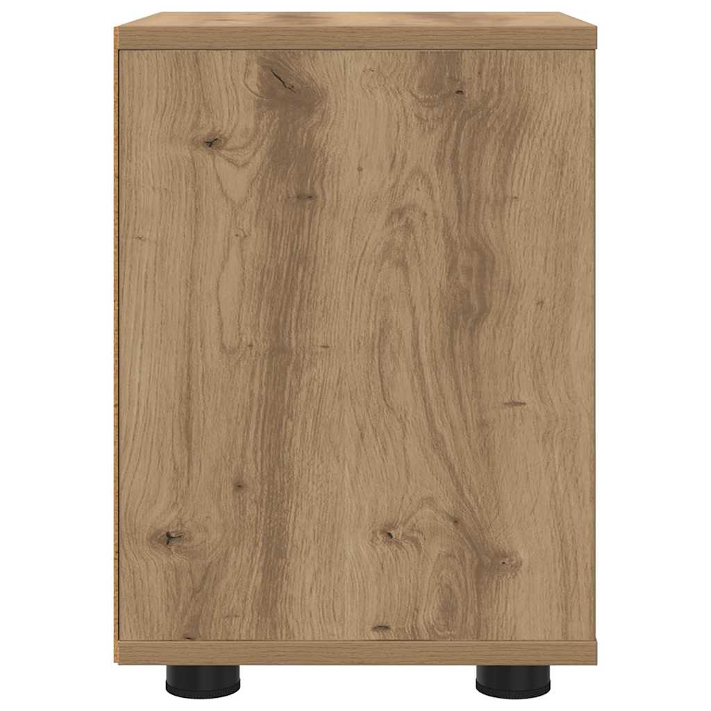 Κομοδίνο Artisan Oak 30,5 x 30 x 43 εκ Επεξεργασμένο ξύλο - Pakobazaar