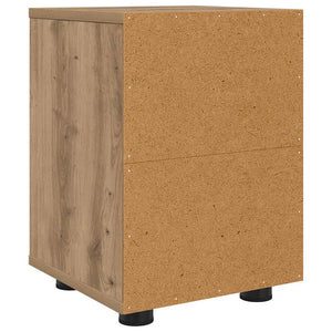 Κομοδίνα 2 pcs Artisan Oak 30,5 x 30 x 43 εκ Επεξεργασμένο ξύλο - Pakobazaar