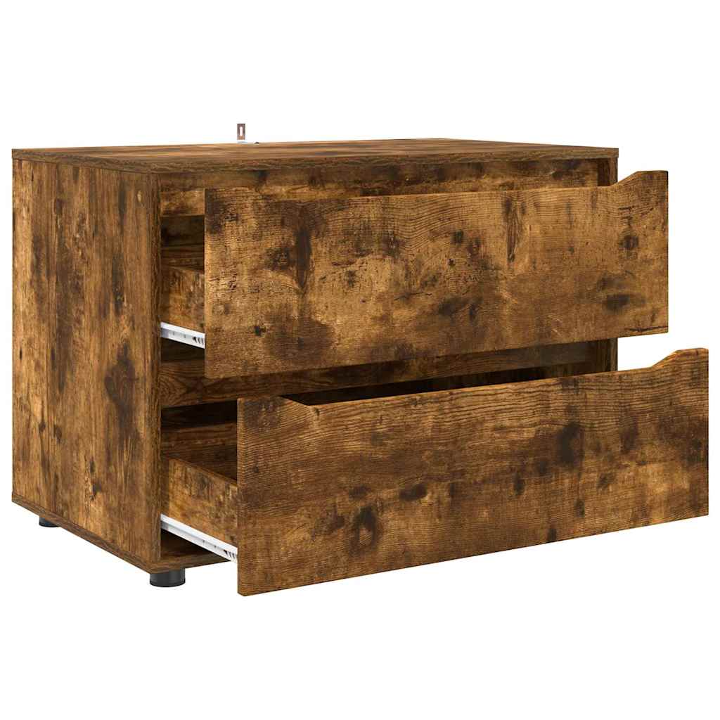 Ντουλάπι αποθήκευσης Καπνιστό Δρύς 80 x 48 x 57 εκ