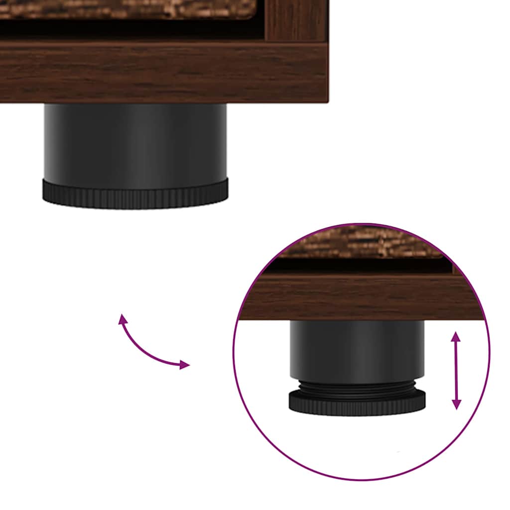 Ντουλάπι αποθήκευσης Καφέ δρυς 40 x 48 x 57 εκ