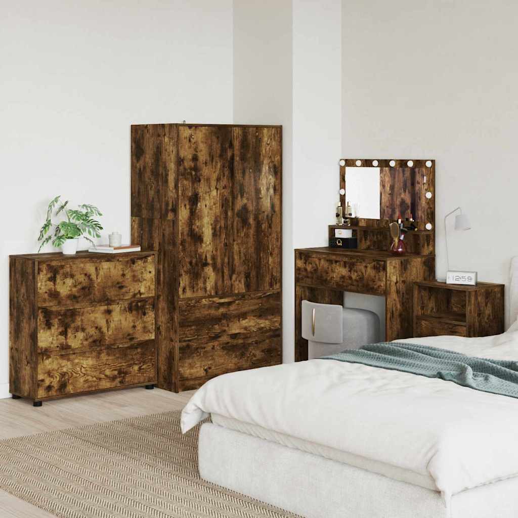 Ντουλάπι αποθήκευσης Καπνιστό Δρύς 80 x 31 x 81 εκ