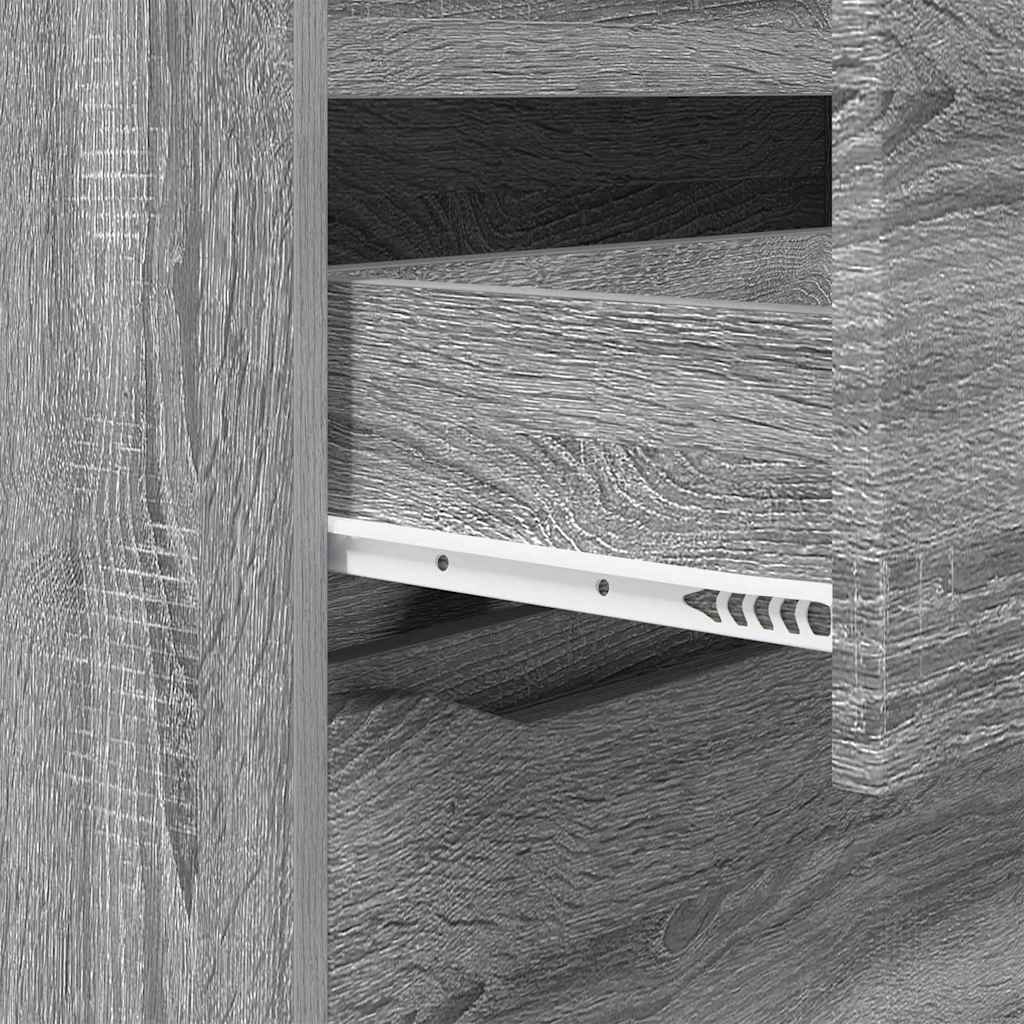 Ντουλάπι αποθήκευσης Γκρίζο Σονομα 80 x 31 x 81 εκ