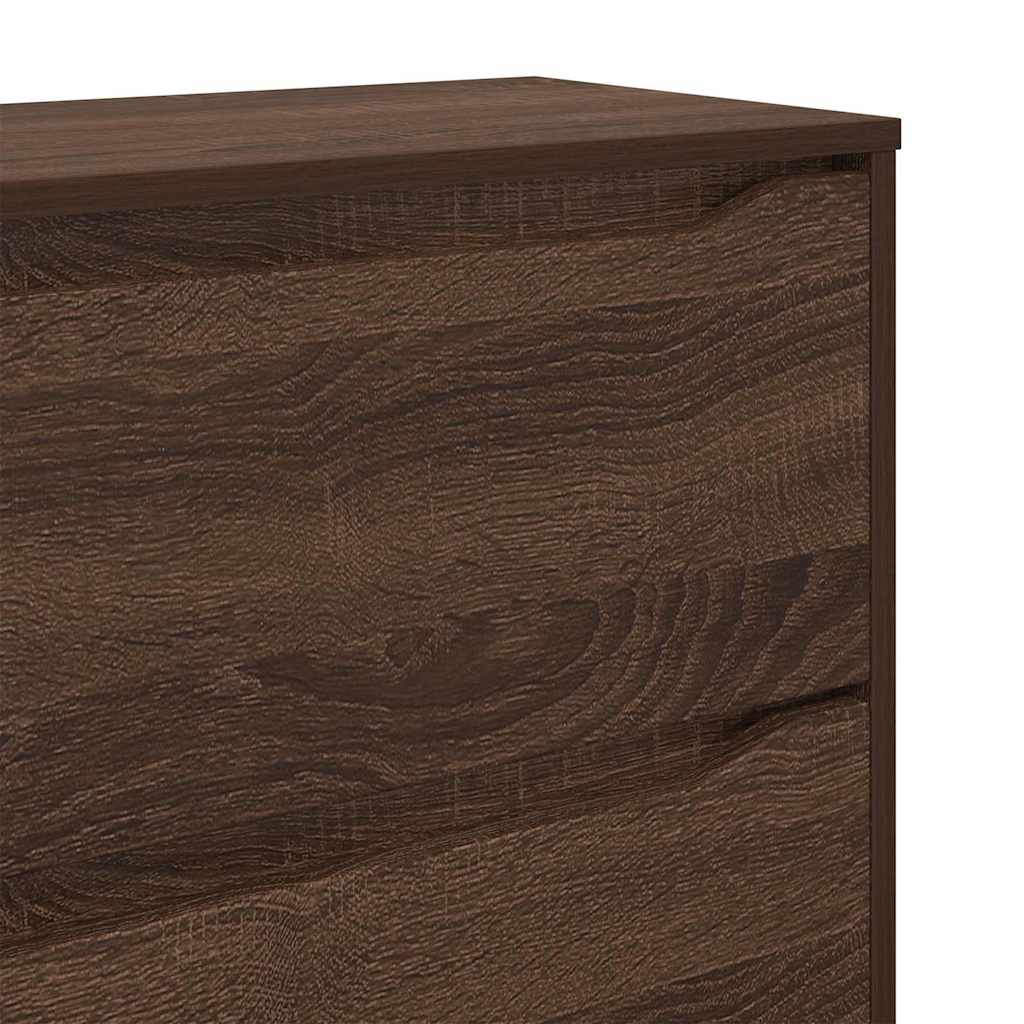 Ντουλάπι αποθήκευσης Καφέ δρυς 80 x 31 x 81 εκ