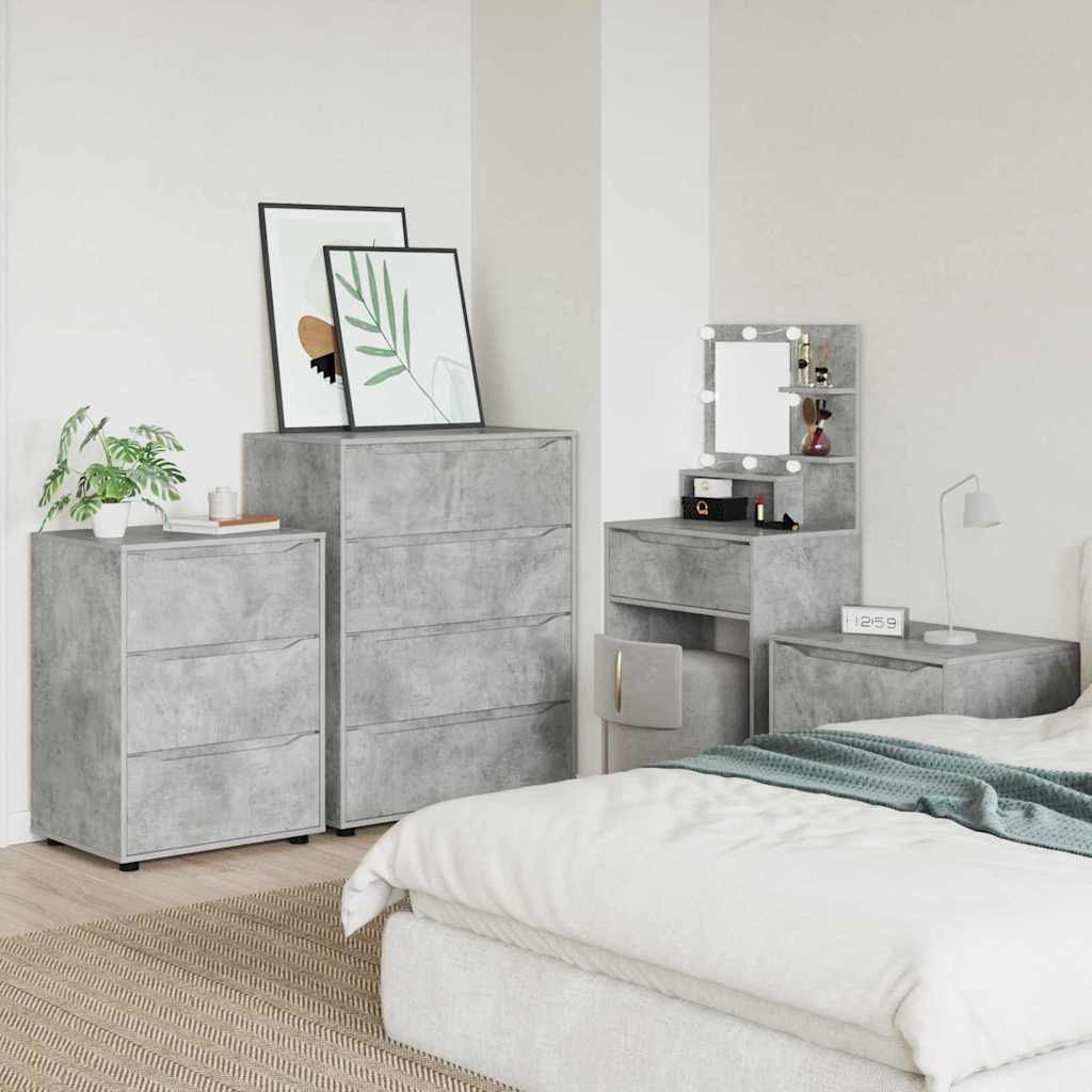 Ντουλάπι αποθήκευσης Σκυρόδεμα Γκρι 60 x 48 x 81 εκ - Pakobazaar