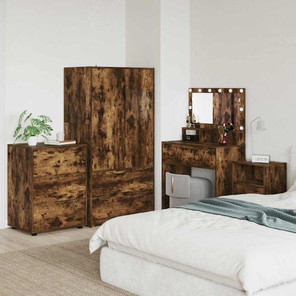 Ντουλάπι αποθήκευσης Καπνιστό Δρύς 60 x 48 x 81 εκ