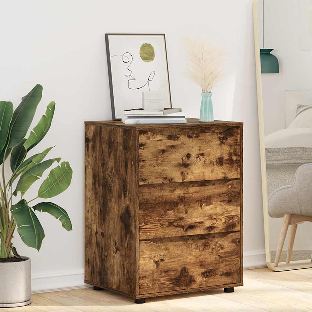 Ντουλάπι αποθήκευσης Καπνιστό Δρύς 60 x 48 x 81 εκ