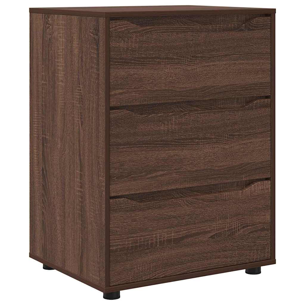 Ντουλάπι αποθήκευσης Καφέ δρυς 60 x 48 x 81 εκ