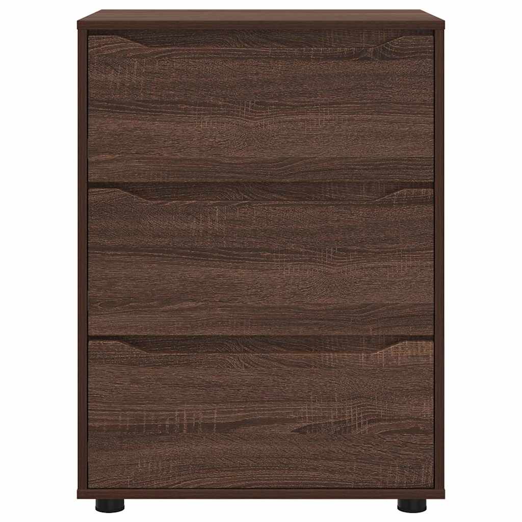 Ντουλάπι αποθήκευσης Καφέ δρυς 60 x 48 x 81 εκ