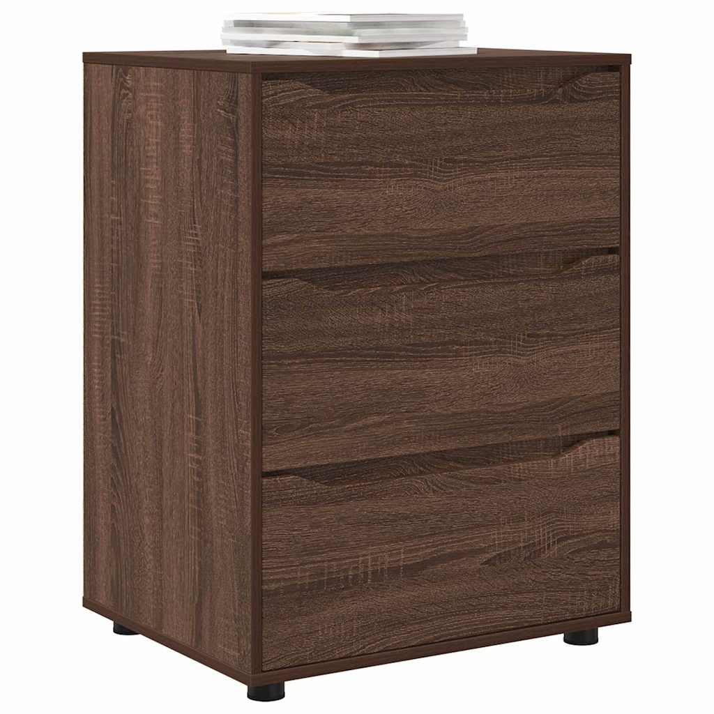 Ντουλάπι αποθήκευσης Καφέ δρυς 60 x 48 x 81 εκ