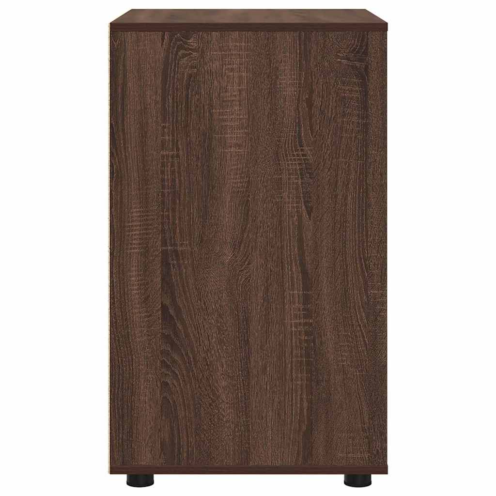 Ντουλάπι αποθήκευσης Καφέ δρυς 60 x 48 x 81 εκ
