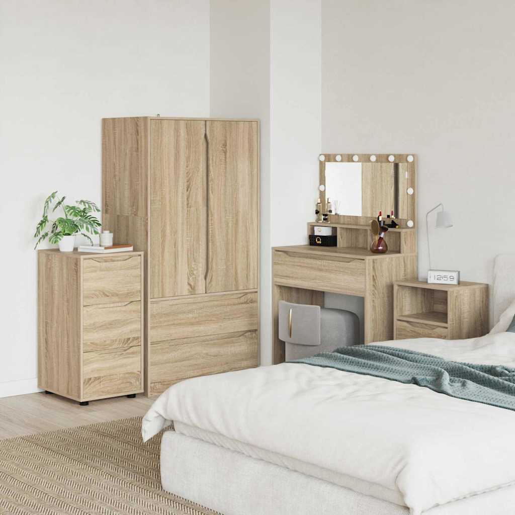 Ντουλάπι αποθήκευσης Δρύς Sonoma 40 x 48 x 81 εκ - Pakobazaar