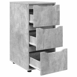 Ντουλάπι αποθήκευσης Σκυρόδεμα Γκρι 40 x 48 x 81 εκ - Pakobazaar
