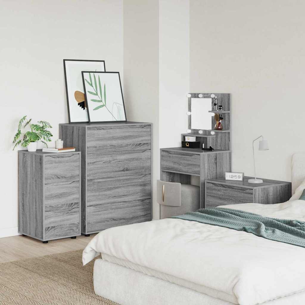 Ντουλάπι αποθήκευσης Γκρίζο Σονομα 40 x 48 x 81 εκ - Pakobazaar