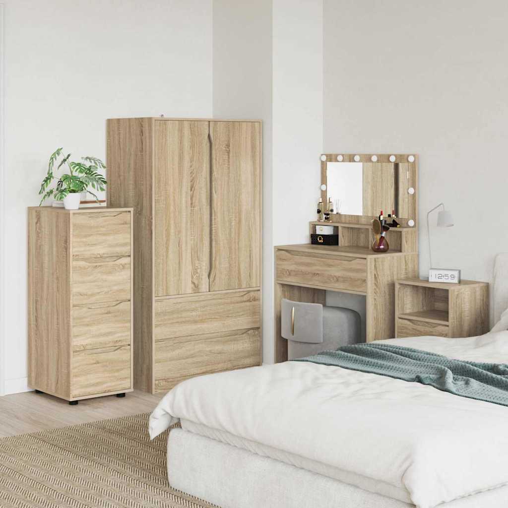 Ντουλάπι αποθήκευσης Δρύς Sonoma 40 x 48 x 105 εκ - Pakobazaar