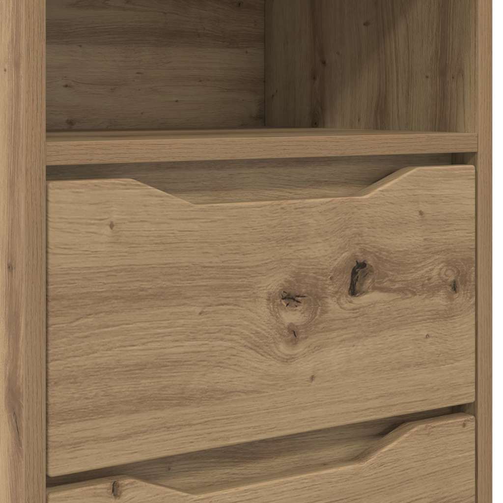 Κομοδίνο Artisan Oak 40 x 30 x 467 εκ Επεξεργασμένο ξύλο