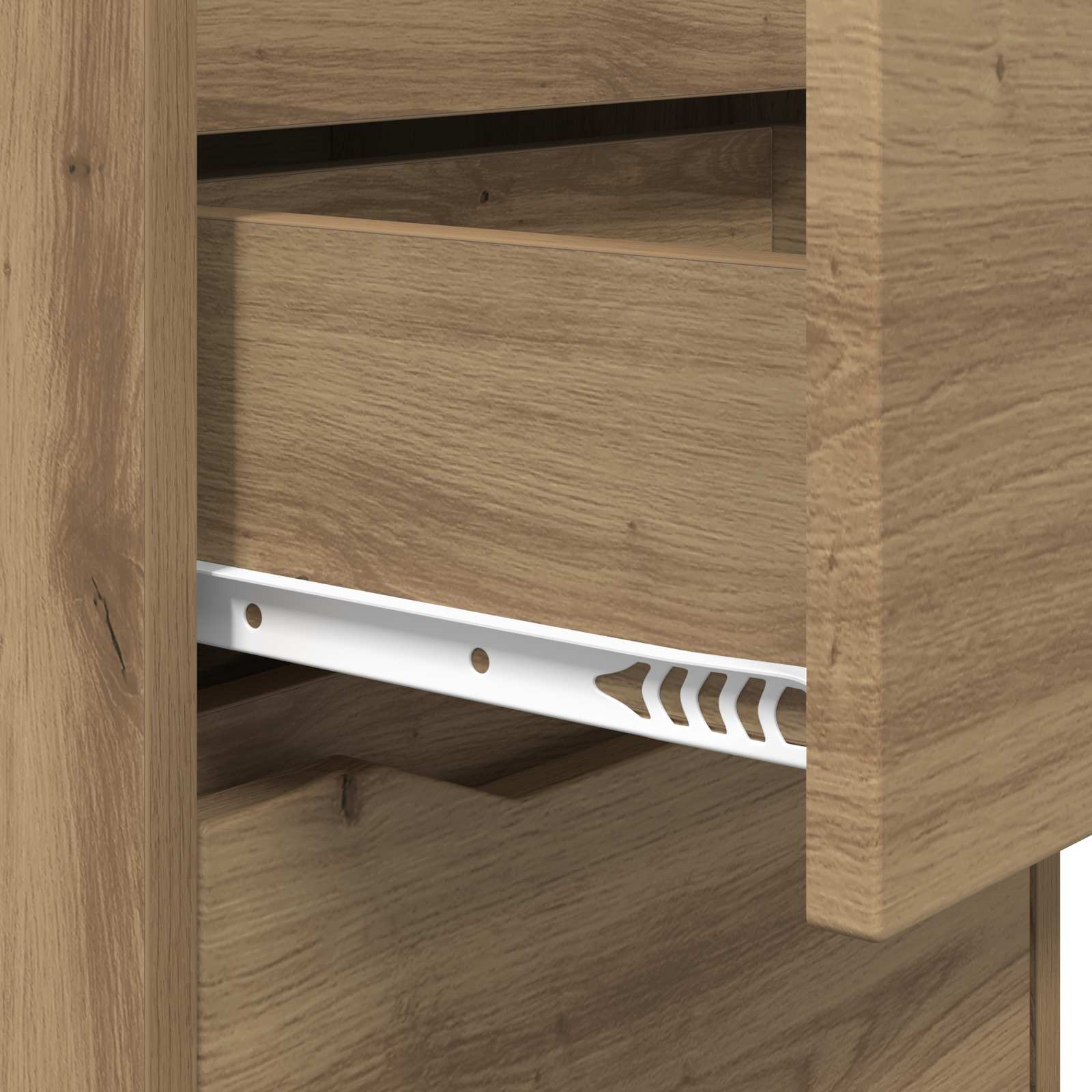 Κομοδίνο Artisan Oak 40 x 30 x 467 εκ Επεξεργασμένο Ξύλο - Pakobazaar
