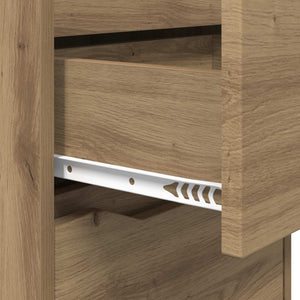 Κομοδίνο Artisan Oak 40 x 30 x 467 εκ Επεξεργασμένο Ξύλο - Pakobazaar