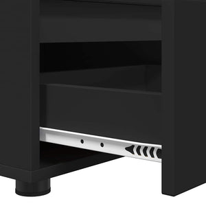 Ντουλάπι TV Μαύρο 100 x 48 x 43 εκ. Επεξεργασμένο ξύλο - Pakobazaar