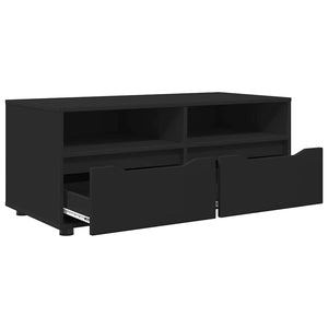 Ντουλάπι TV Μαύρο 100 x 48 x 43 εκ. Επεξεργασμένο ξύλο - Pakobazaar