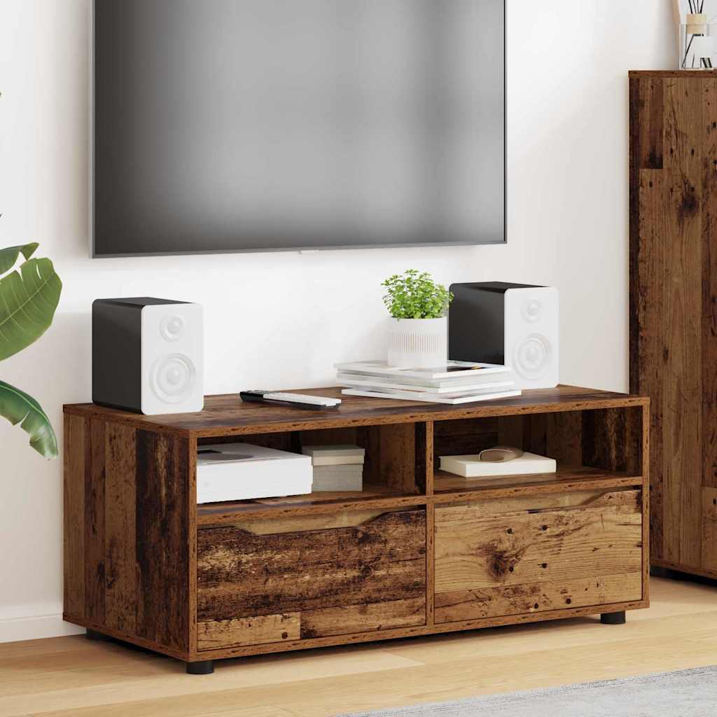 Ντουλάπι TV Παλιό Ξύλο 100 x 48 x 43 εκ. Επεξεργασμένο ξύλο