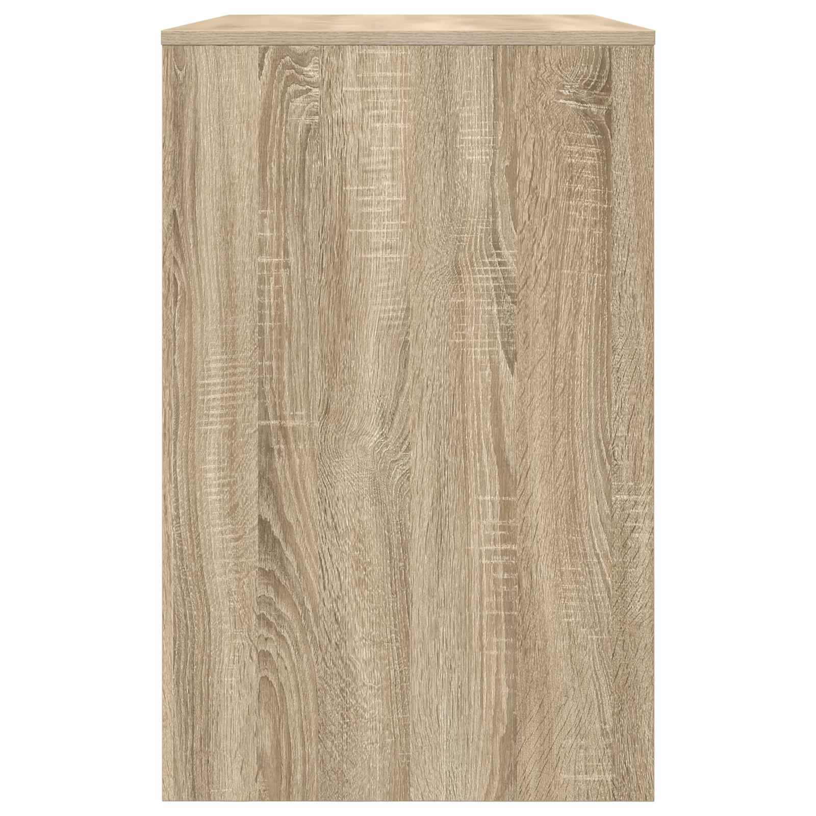 Γραφείο με συρτάρι με αποθήκευση Δρύς Sonoma 100 x 50 x 78 εκ - Pakobazaar