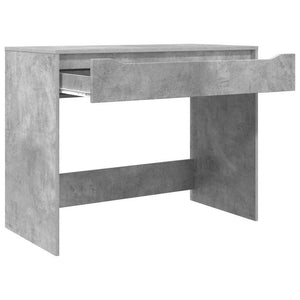 Γραφείο με συρτάρι Σκυρόχρωμο Γκρι 100 x 50 x 78 εκ
