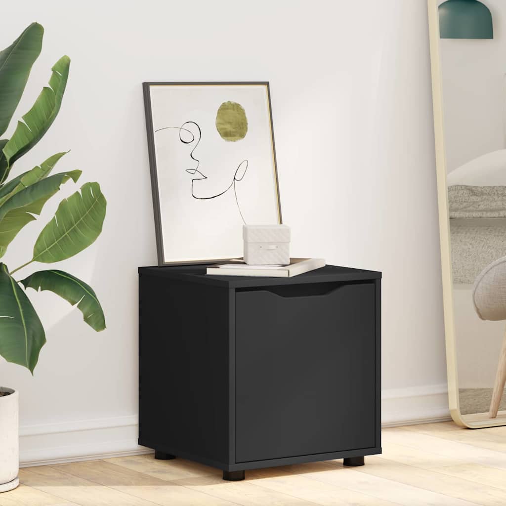 Ντουλάπι Μπάνιου Μαύρο 40,5 x 40 x 44 εκ Επεξεργασμένο ξύλο