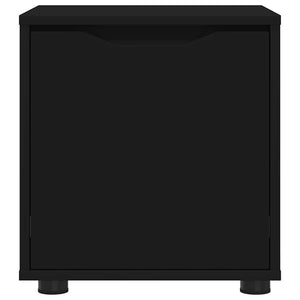 Ντουλάπι Μπάνιου 40,5 x 40 x 44 εκ Επεξεργασμένο Ξύλο Μαύρο